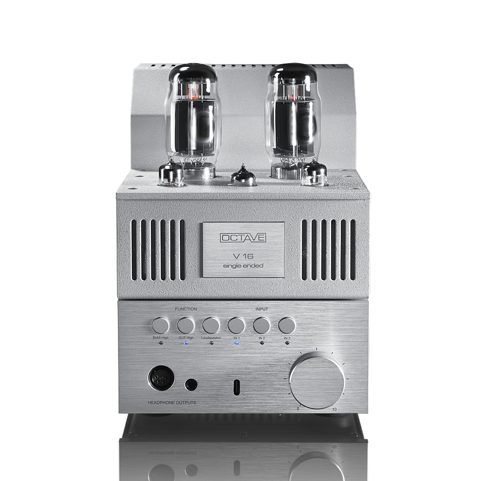 Octave V 16 Single Ended Tube Integrated Amplifier Ice Grey