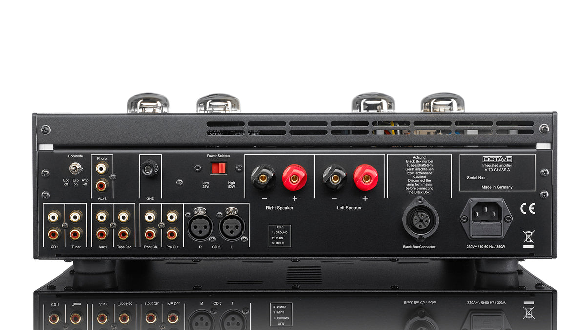 Octave V 70 Class A Tube Integrated Amplifier Silver