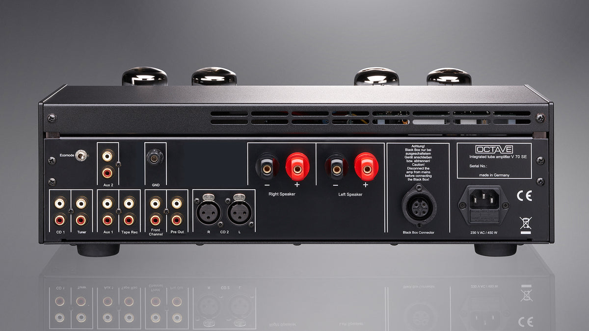 Octave V 70 SE Tube Integrated Amplifier Black