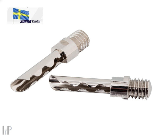 SUPRA COMBICON BANANA PIN M6 RHODIUM