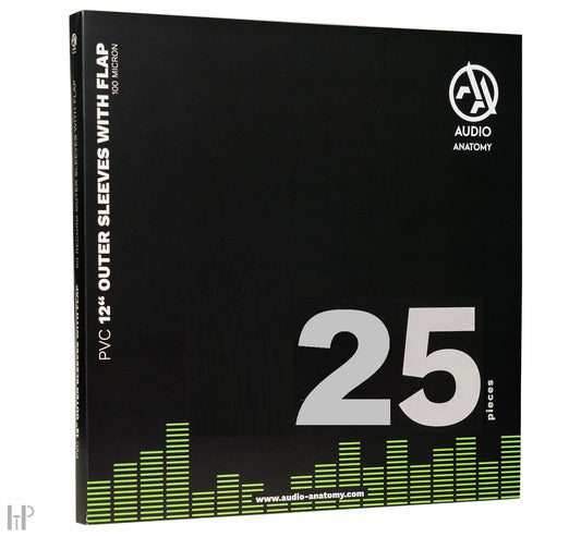 Audio Anatomy VINYL OUTER PVC SLEEVES WTH FLAP