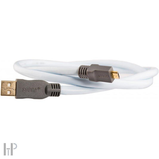 SUPRA USB 2.0 A-MICRO B BLUE 2m Cable