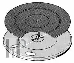 Thorens Turntable Platter TD 158