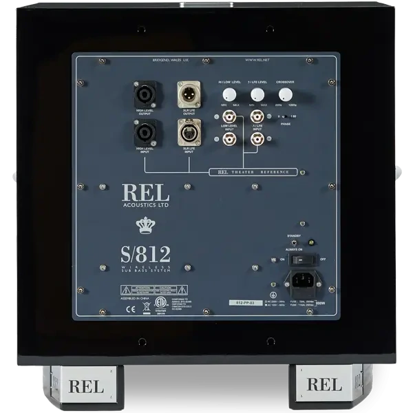 REL Acoustics S/812 – Subwoofer