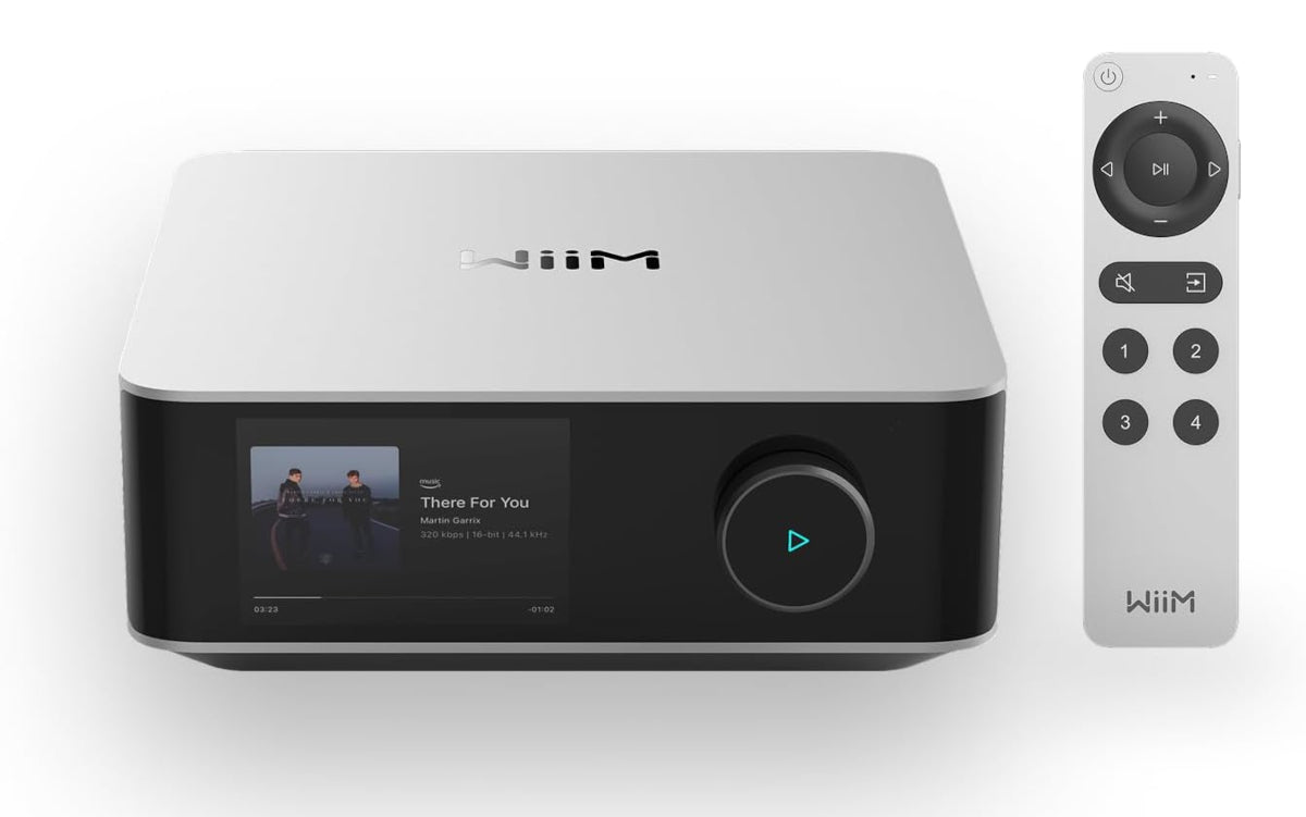 WiiM Amp Ultra Streaming Amplifier - Silver