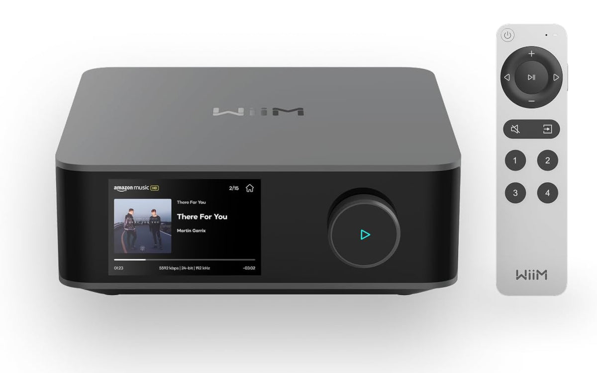 WiiM Amp Ultra Streaming Amplifier - Space Gray