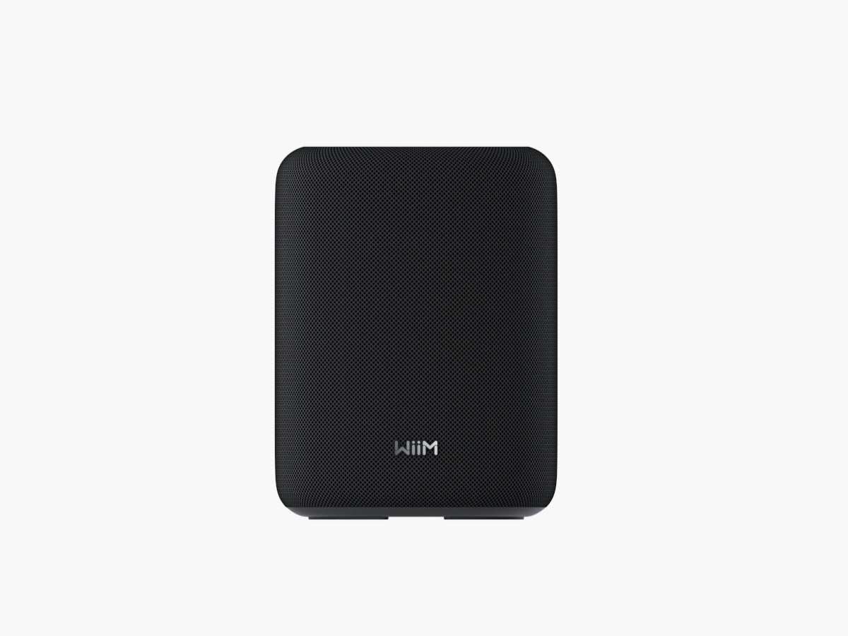WiiM Sound Lite Stereo Pack Smart Speakers (1 Pair) - Black