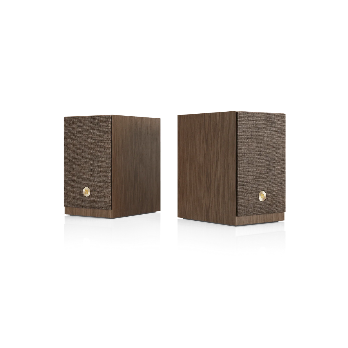 Audio Pro A28 W Active Bookshelf Speakers (1 Pair) - Walnut