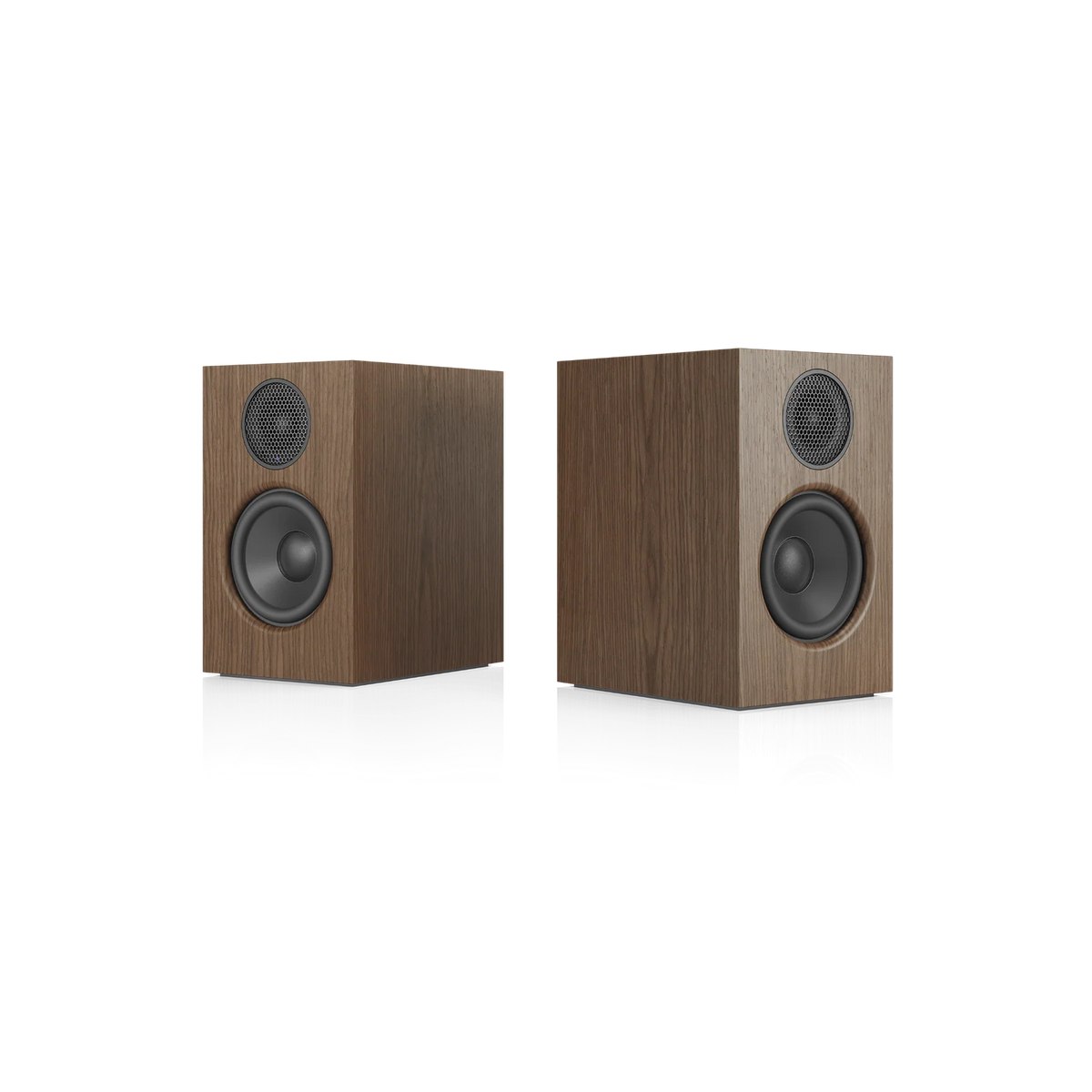 Audio Pro A28 W Active Bookshelf Speakers (1 Pair) - Walnut