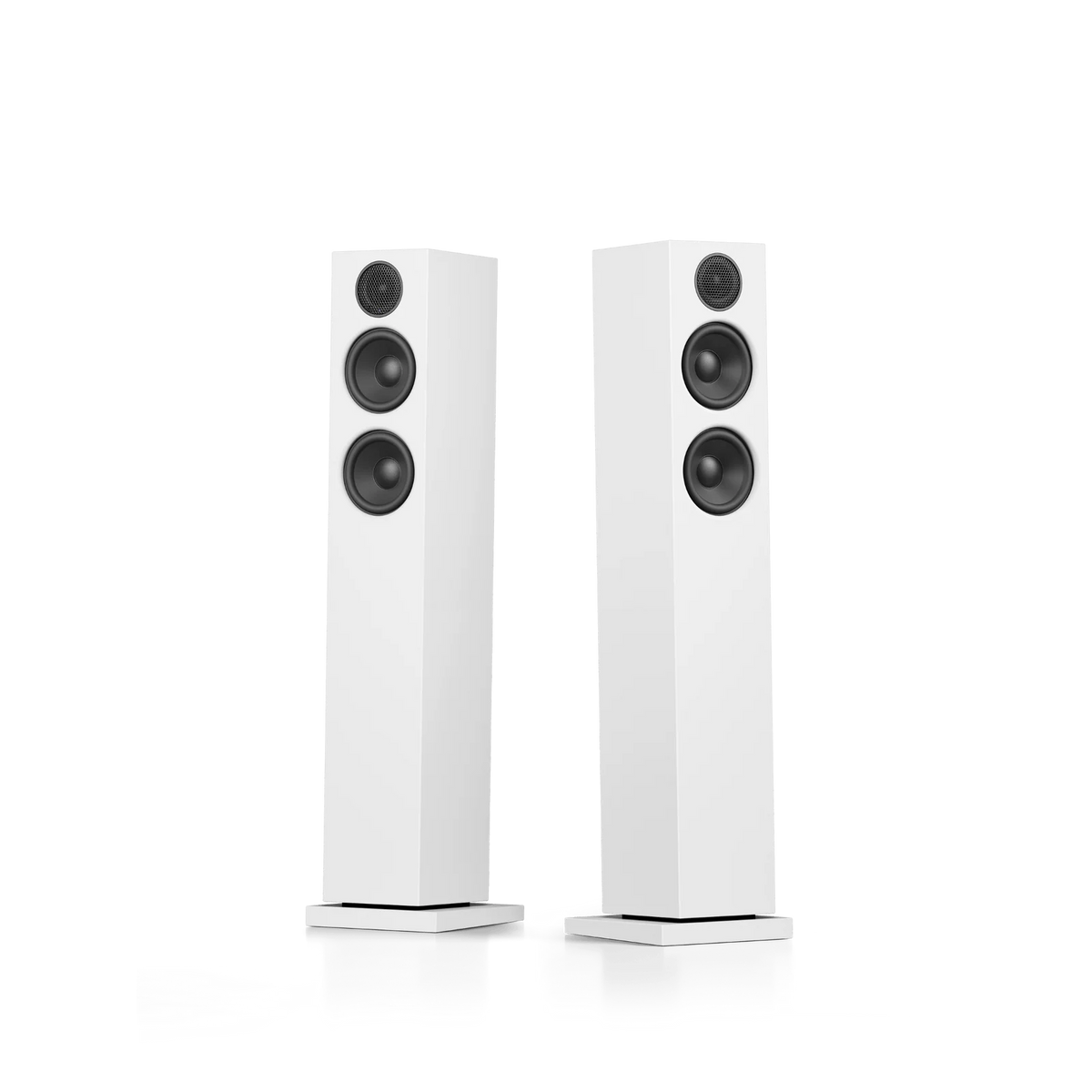 Audio Pro A38 W Active Floorstanding Speakers (1 Pair) - White