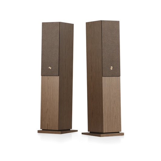 Audio Pro A48 W Active Floorstanding Speakers (1 Pair) - Walnut