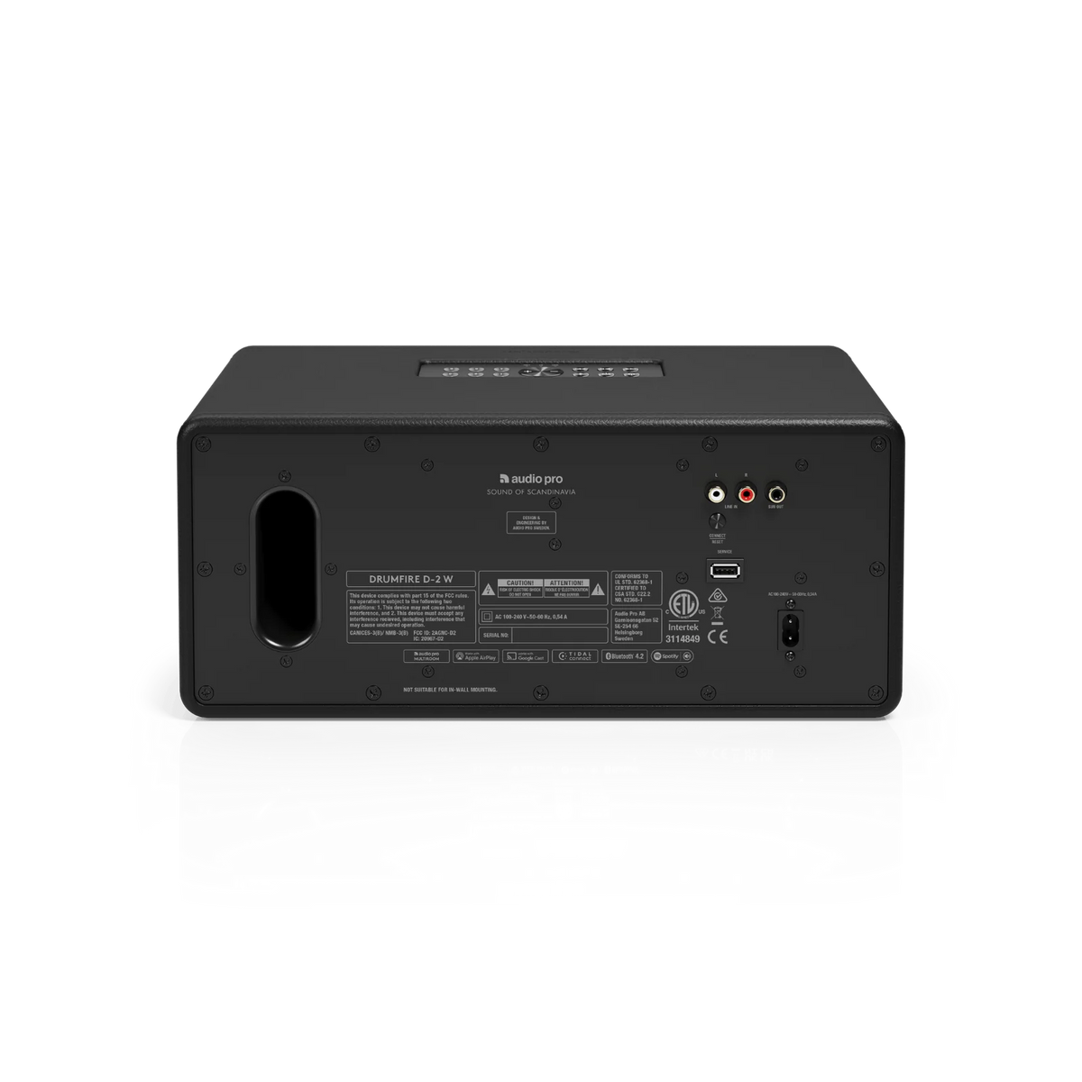 Audio Pro D-2 W Multiroom Speaker - Black