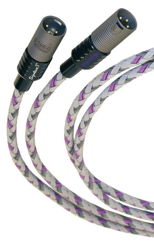 XLO Signature 3-2 OCC-6N Solid Core Balanced Audio Cable 1 m XLR Connecotrs (pair)